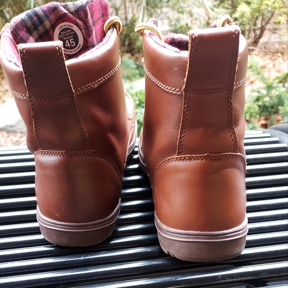 Lems Leather Boulder Boot Mens Russet Brown - Picture 8 of 13